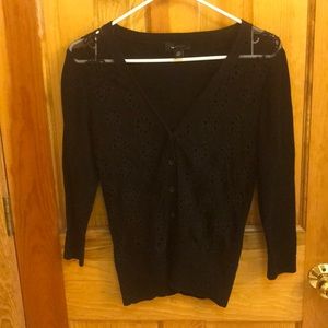 AB Studio Women’s black cardigan